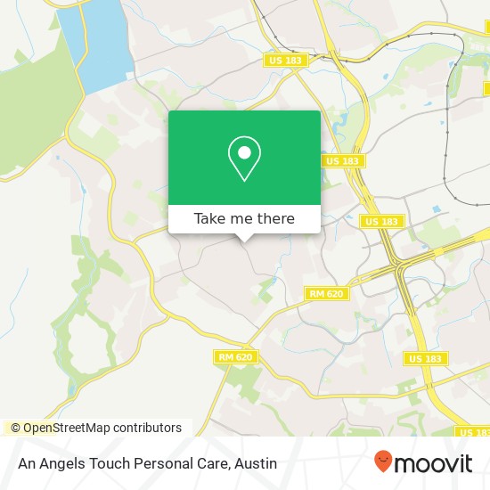 An Angels Touch Personal Care map