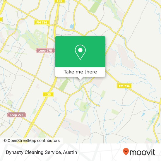 Mapa de Dynasty Cleaning Service