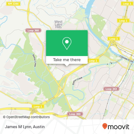 Mapa de James M Lynn