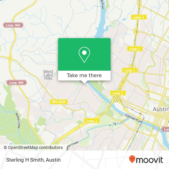 Mapa de Sterling H Smith