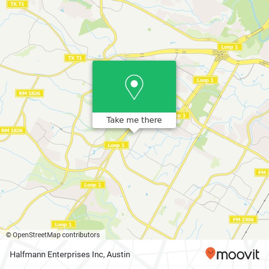 Halfmann Enterprises Inc map