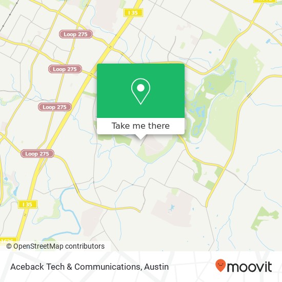 Mapa de Aceback Tech & Communications