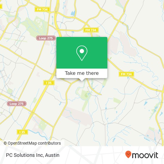 PC Solutions Inc map