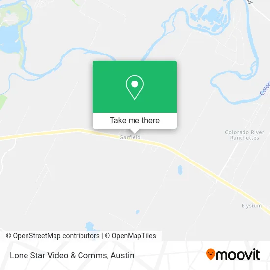 Lone Star Video & Comms map