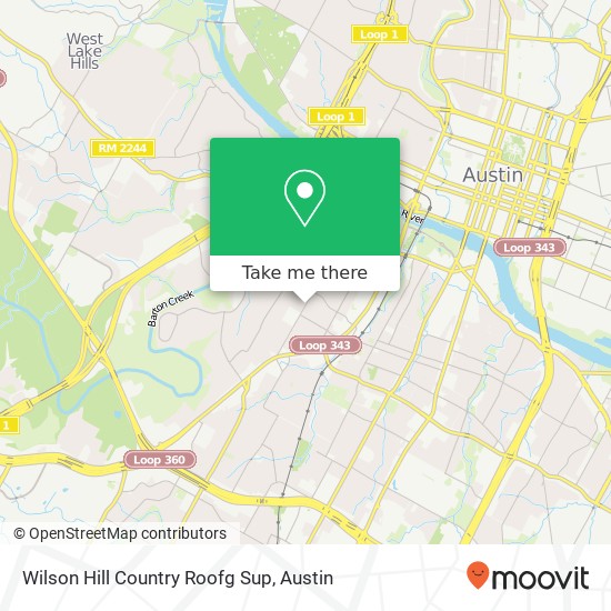 Wilson Hill Country Roofg Sup map