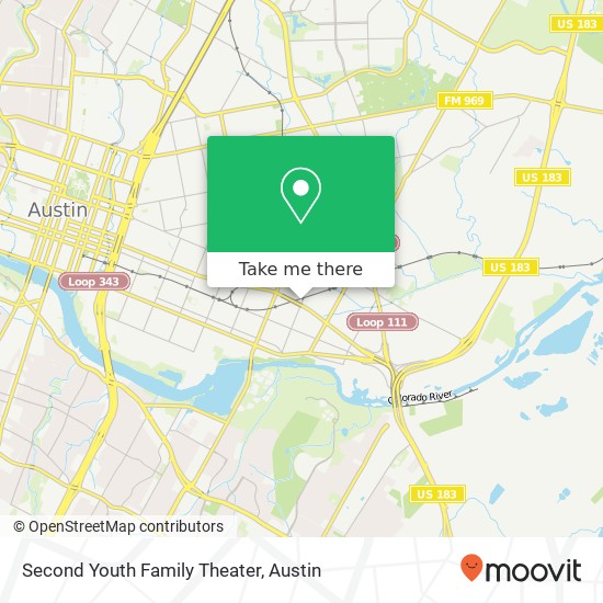 Mapa de Second Youth Family Theater