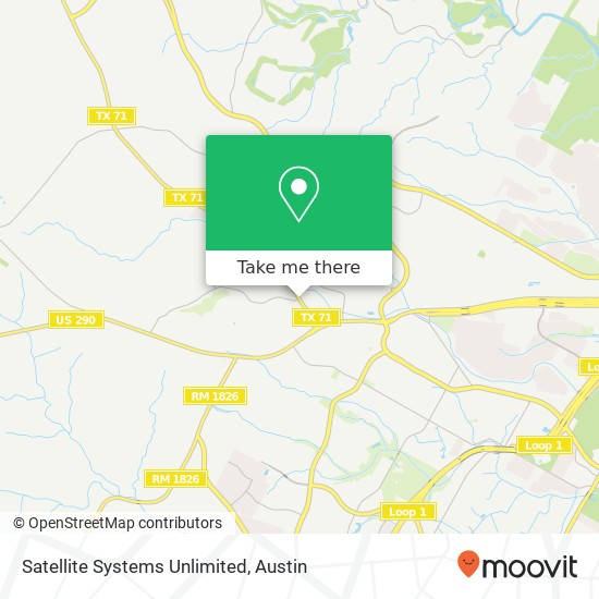 Mapa de Satellite Systems Unlimited