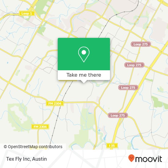 Tex Fly Inc map