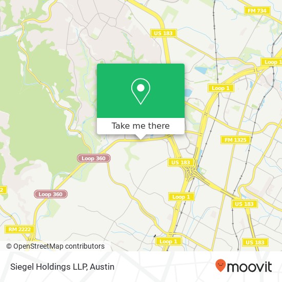 Siegel Holdings LLP map