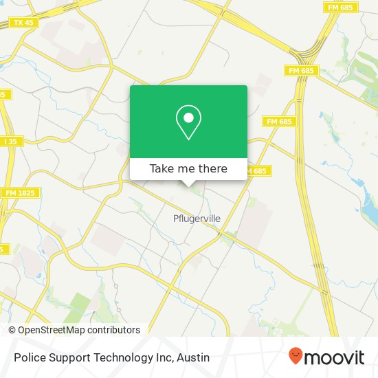 Mapa de Police Support Technology Inc