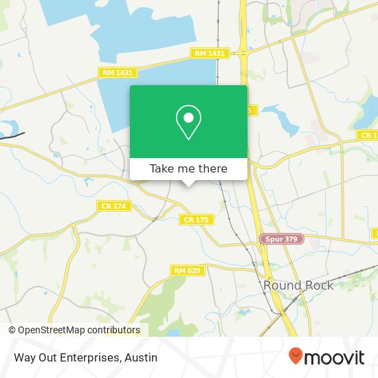 Way Out Enterprises map