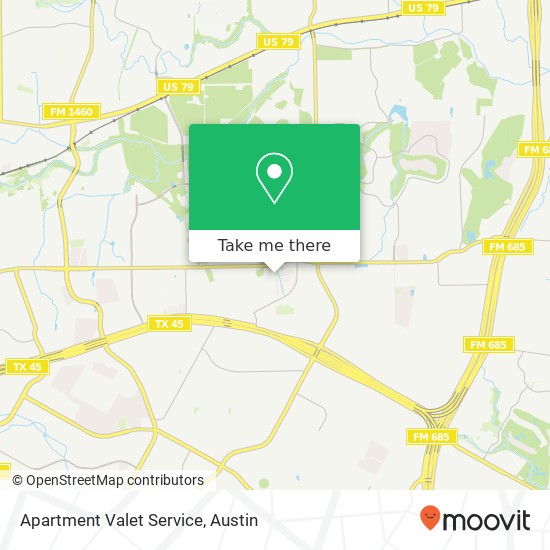 Apartment Valet Service map