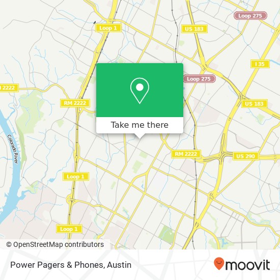 Power Pagers & Phones map