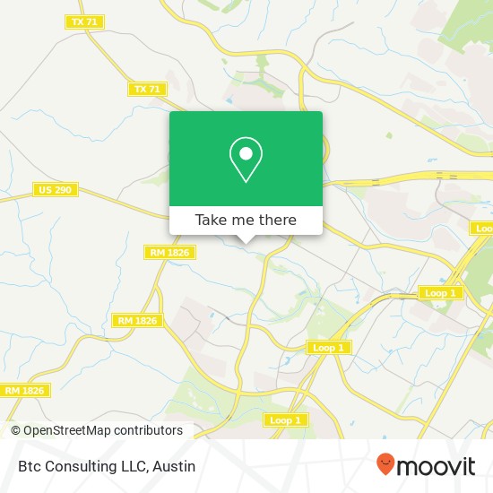 Mapa de Btc Consulting LLC