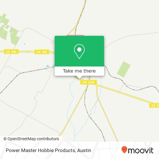 Power Master Hobbie Products map