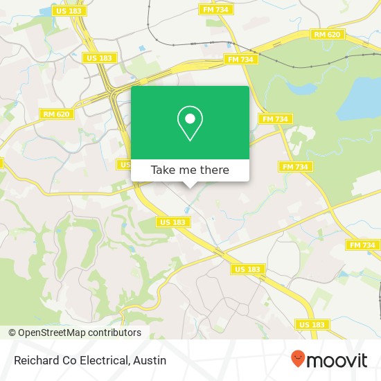 Mapa de Reichard Co Electrical