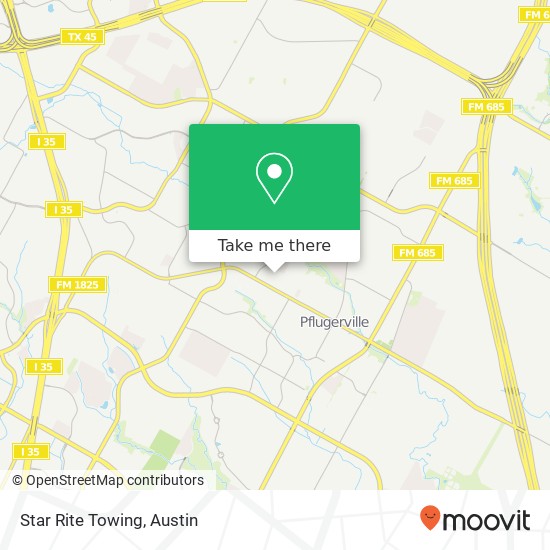 Mapa de Star Rite Towing