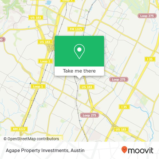 Mapa de Agape Property Investments