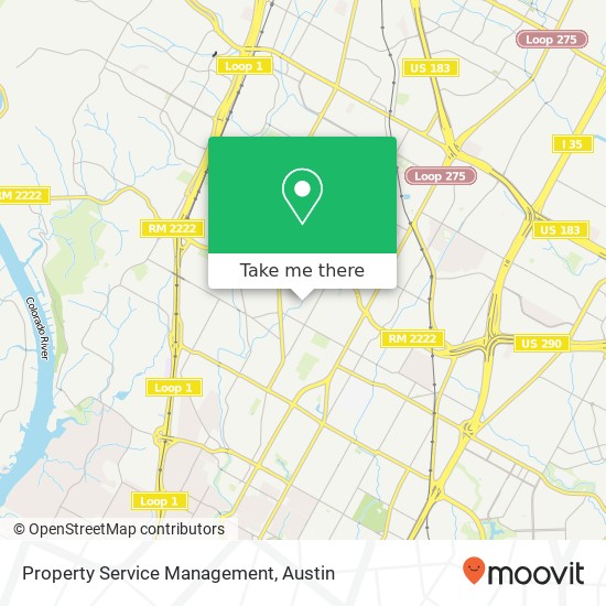 Property Service Management map