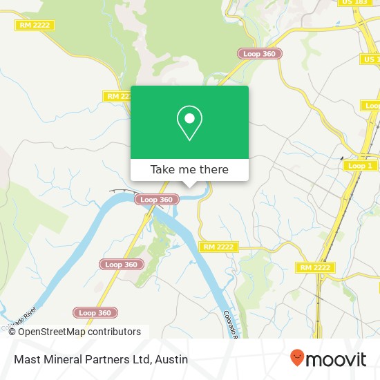 Mast Mineral Partners Ltd map