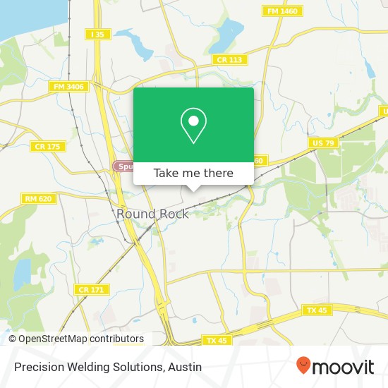 Precision Welding Solutions map