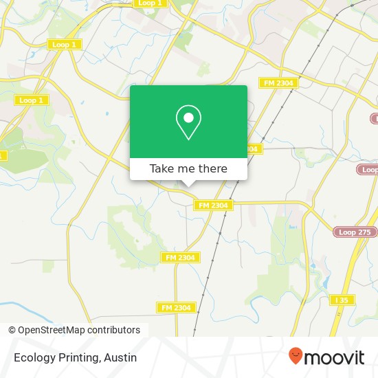Mapa de Ecology Printing