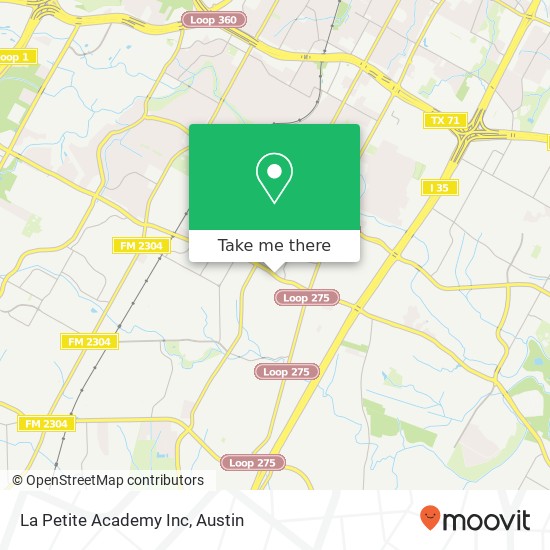 Mapa de La Petite Academy Inc