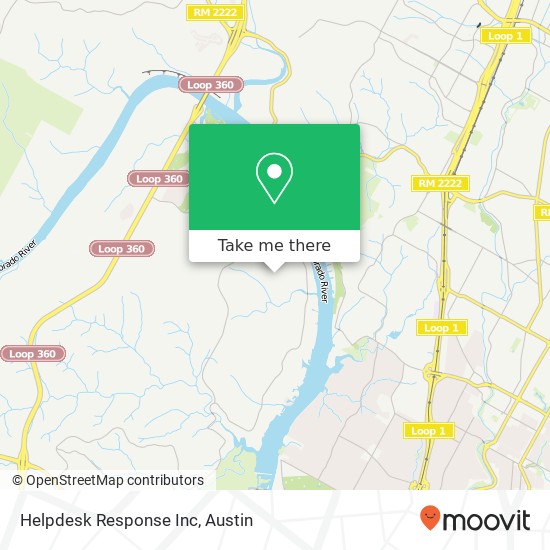 Mapa de Helpdesk Response Inc