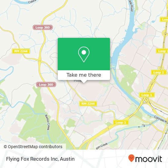 Mapa de Flying Fox Records Inc