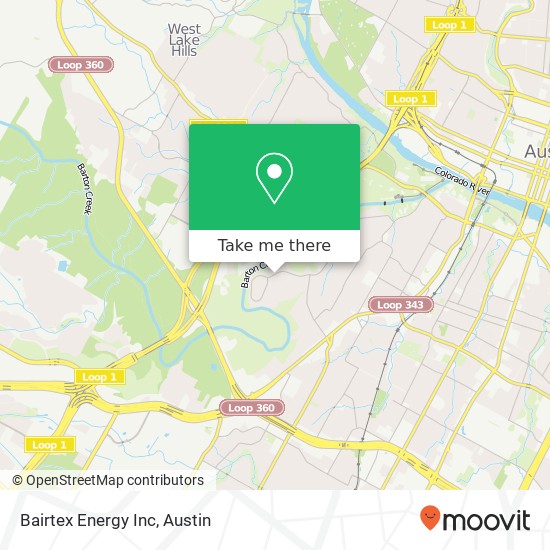 Bairtex Energy Inc map