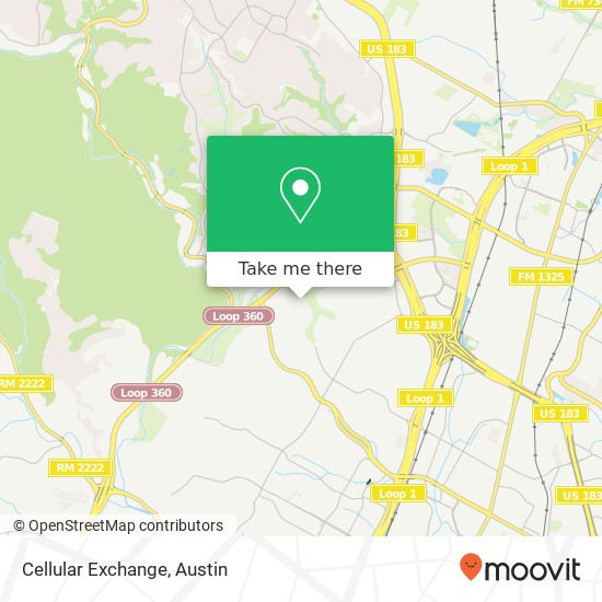 Mapa de Cellular Exchange