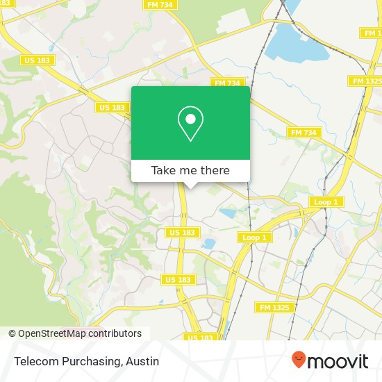 Mapa de Telecom Purchasing