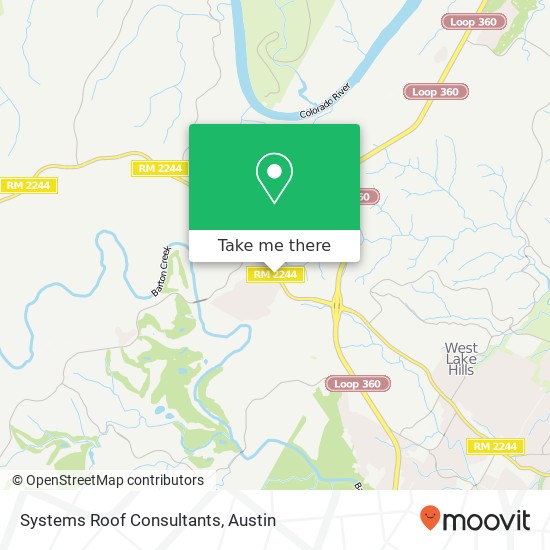 Systems Roof Consultants map