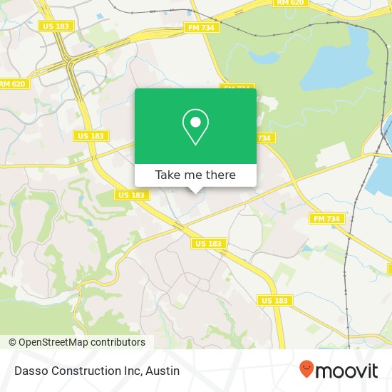 Dasso Construction Inc map