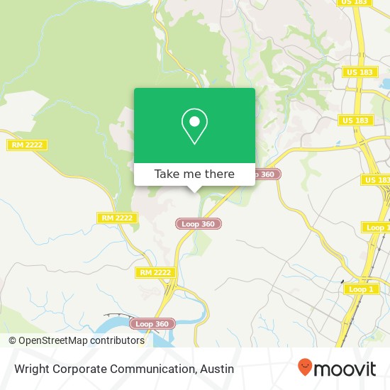 Wright Corporate Communication map
