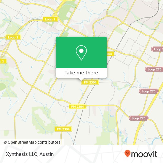 Mapa de Xynthesis LLC