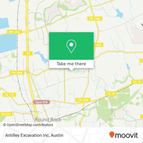 Antilley Excavation Inc map