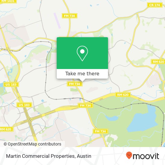 Mapa de Martin Commercial Properties