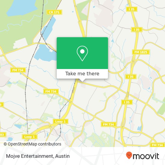 Mojve Entertainment map