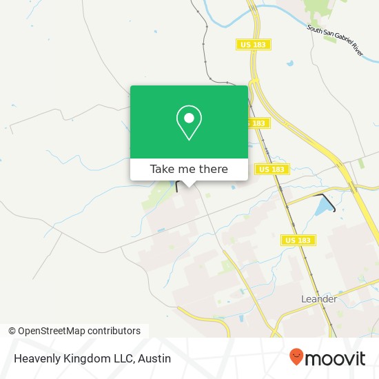 Mapa de Heavenly Kingdom LLC