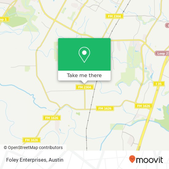 Mapa de Foley Enterprises