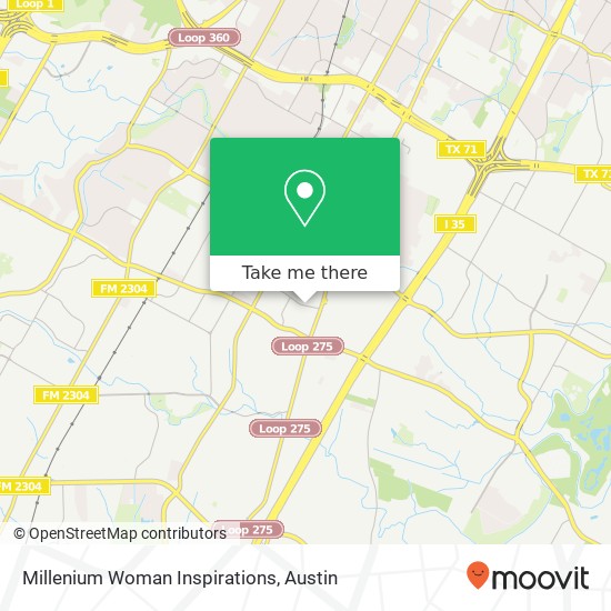 Mapa de Millenium Woman Inspirations