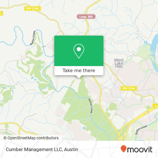 Cumber Management LLC map