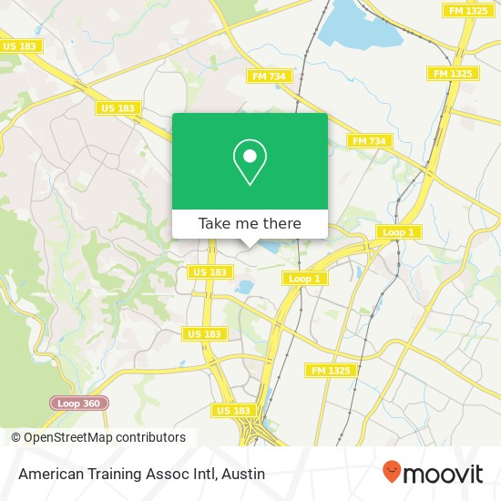 Mapa de American Training Assoc Intl