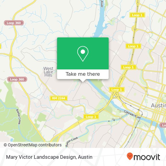 Mary Victor Landscape Design map