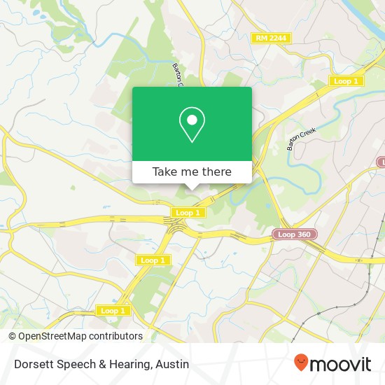 Mapa de Dorsett Speech & Hearing