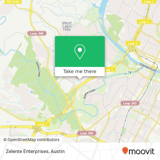 Mapa de Zelente Enterprises