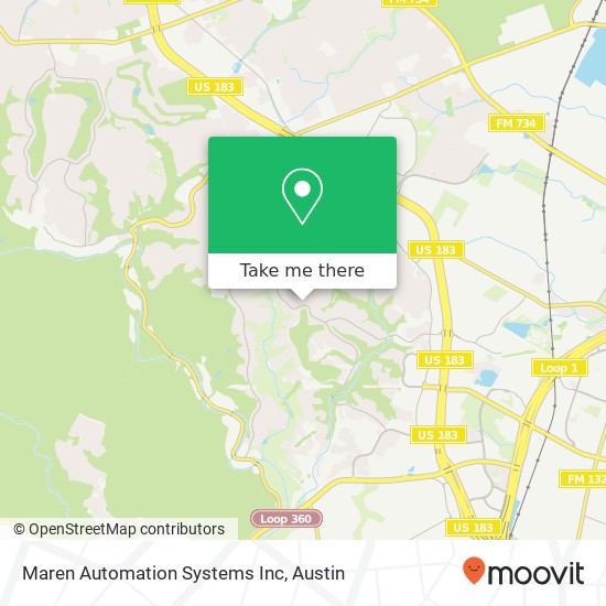 Maren Automation Systems Inc map