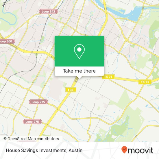 Mapa de House Savings Investments