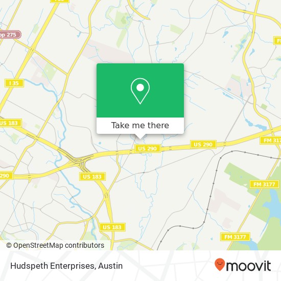 Hudspeth Enterprises map